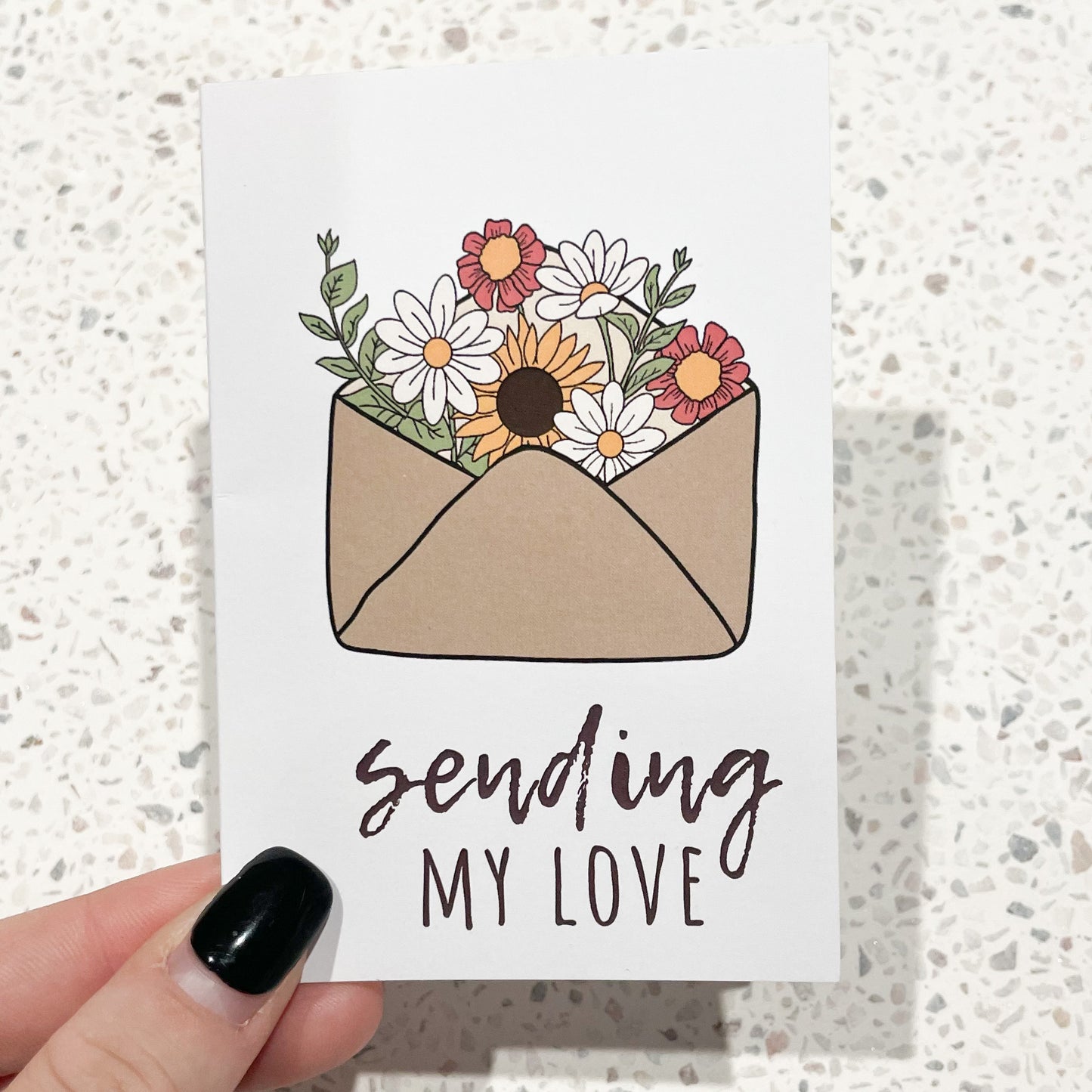 Greeting Card with message