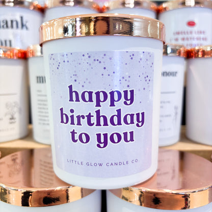 Happy Birthday to You Candles