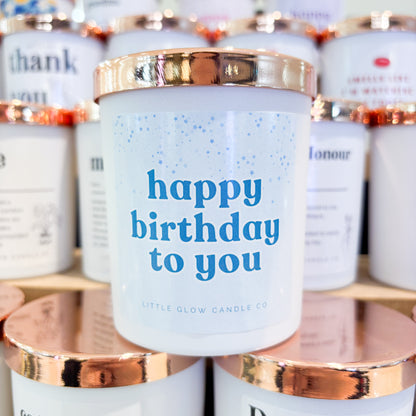 Happy Birthday to You Candles