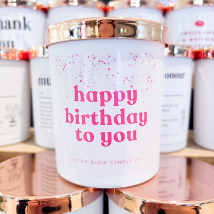 Happy Birthday to You Candles